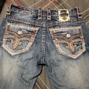 Rock Revival Jenkins Mens Jeans Size 32